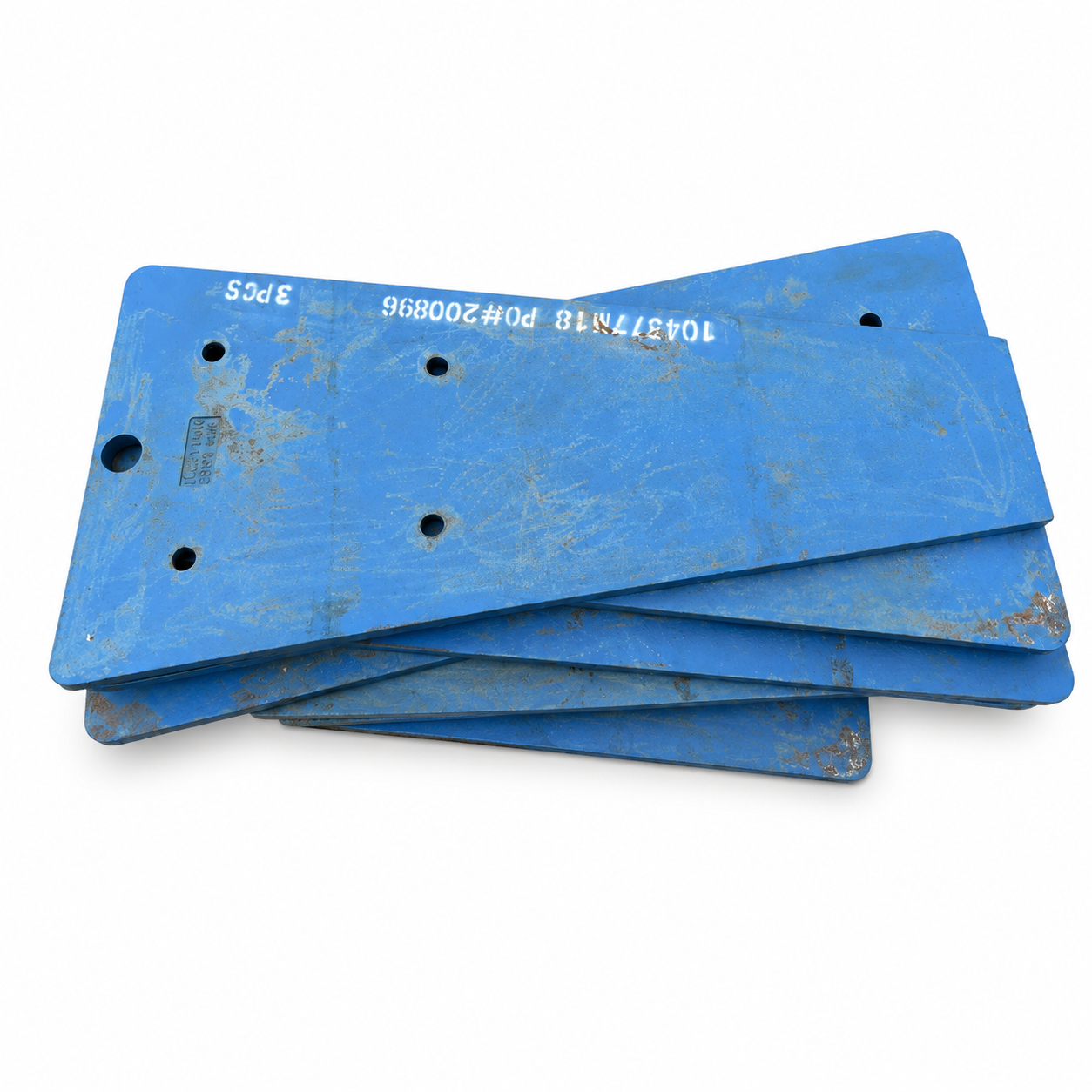 cheek plate, 1-piece