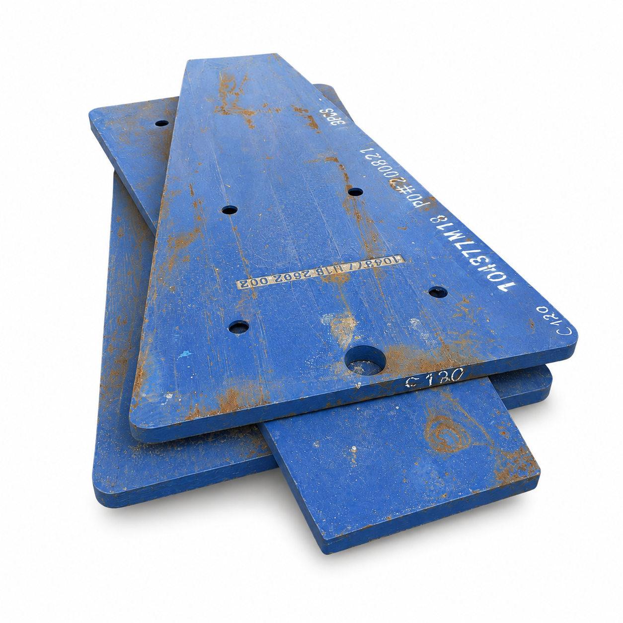 cheek plate, 1-piece