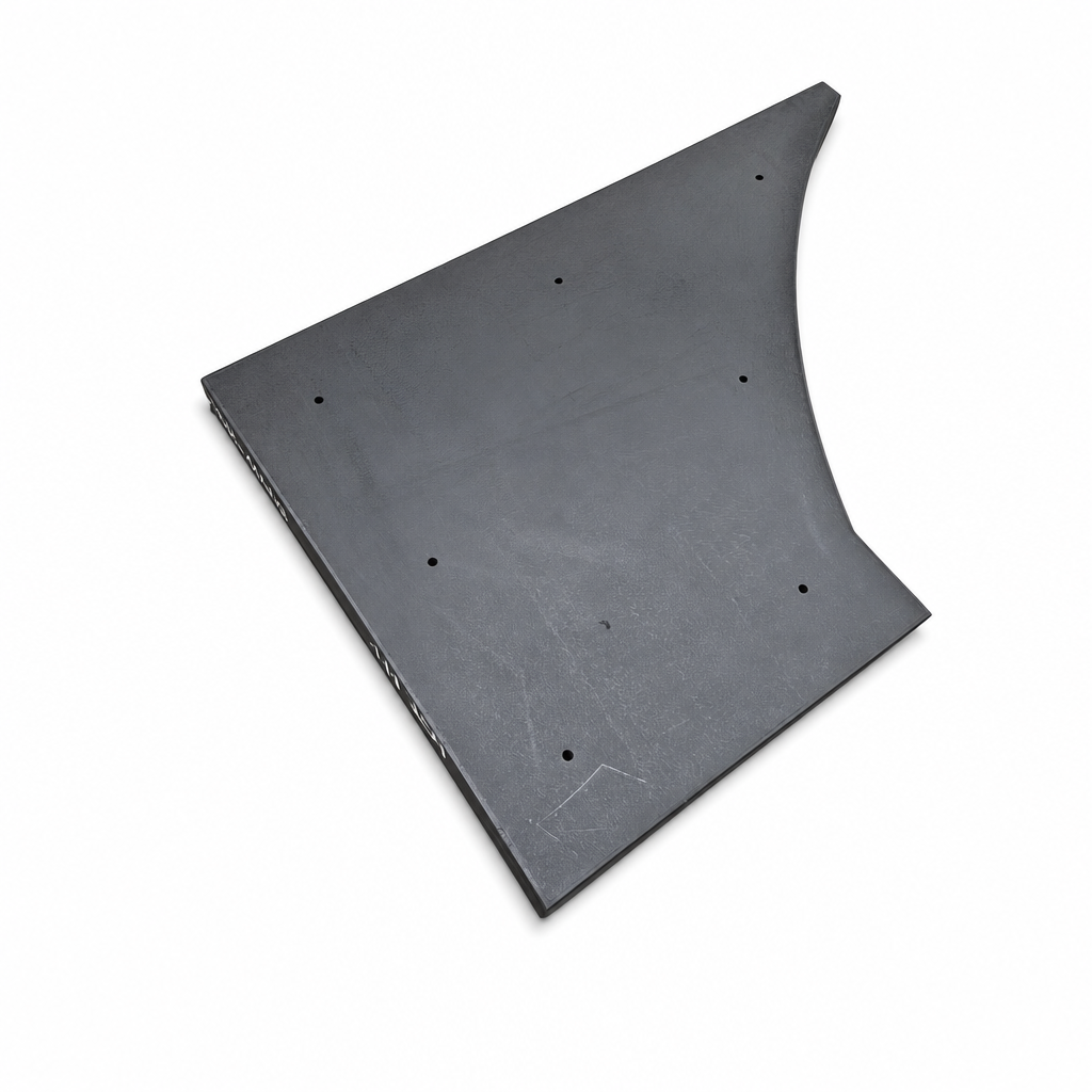Feeder plate back end,