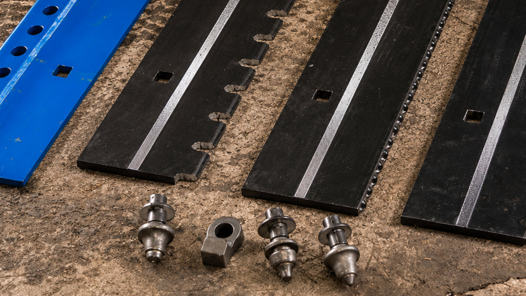 Carbide snow plow edges