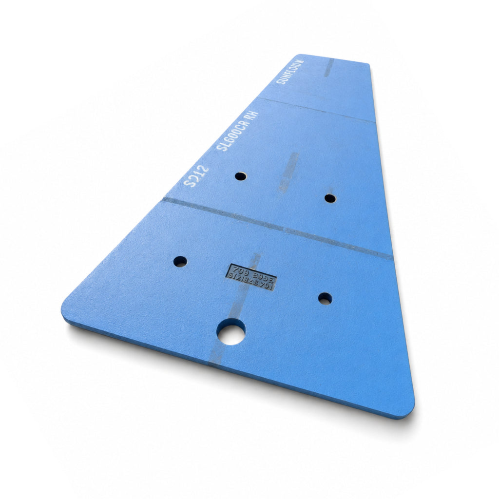 Cheek plate 1-piece