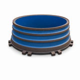 Concave, lower EC