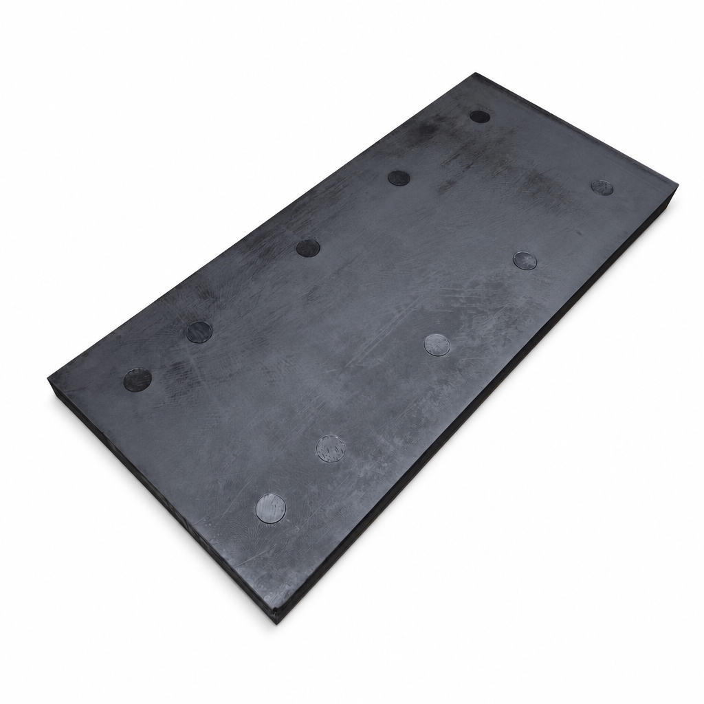 Discharger wear plate, rubber, upper deck middle – Metso GP330