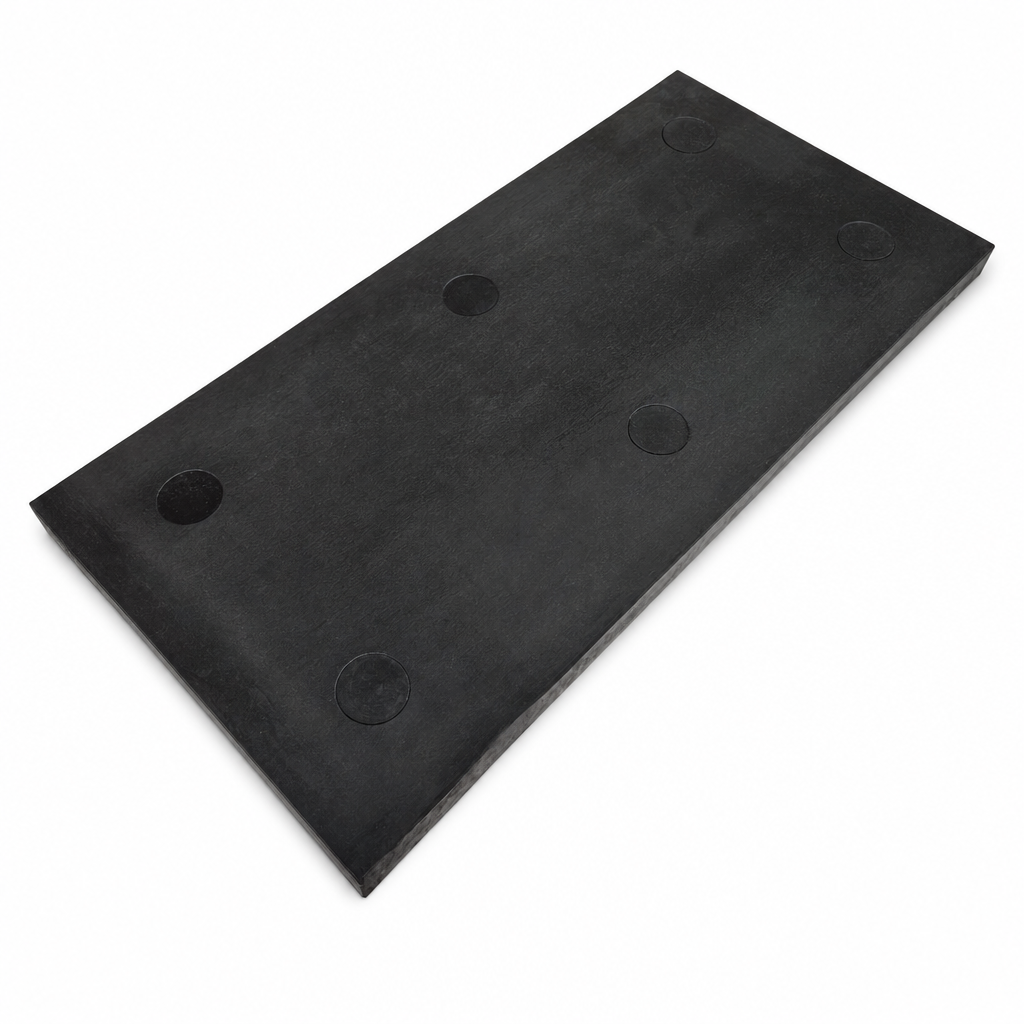 Screen middle bar wear plate, rubber – Metso GP330