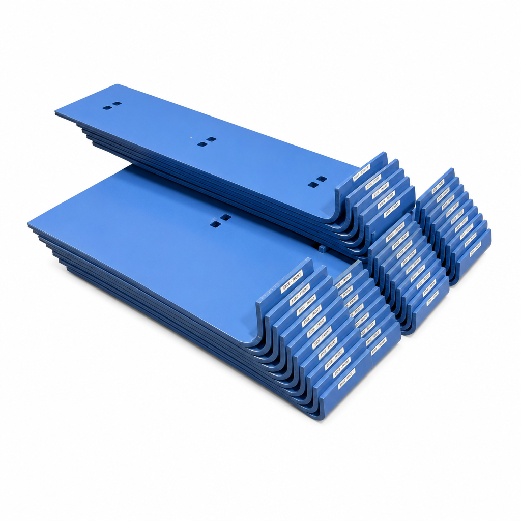 Flat edges 305mm returned ends 10x200x840