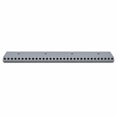Carbide plate for pins 16x130x1220mm/305 45°